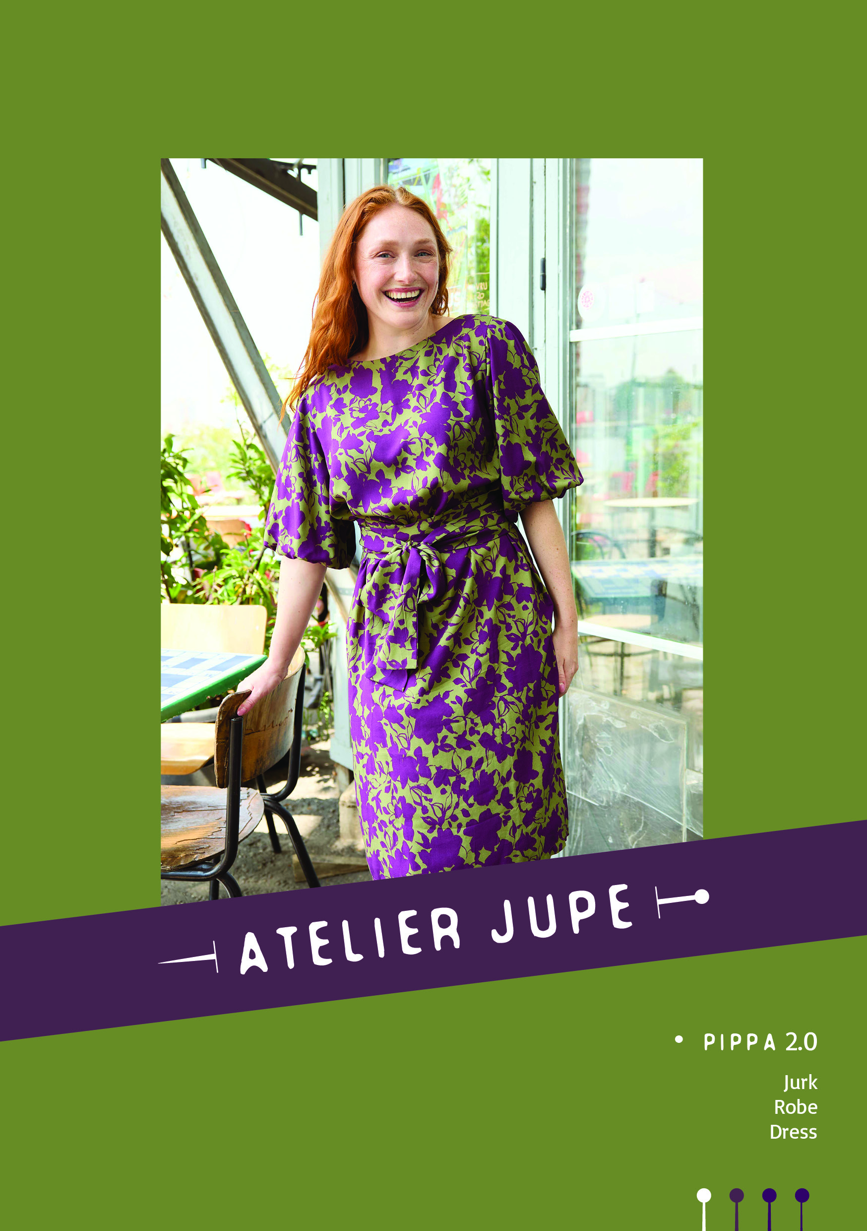 Patroon jurk Pippa 2.0 - Atelier Jupe